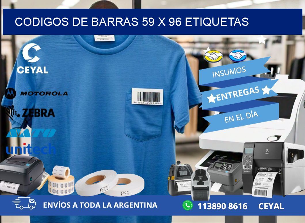 codigos de barras 59 x 96 etiquetas