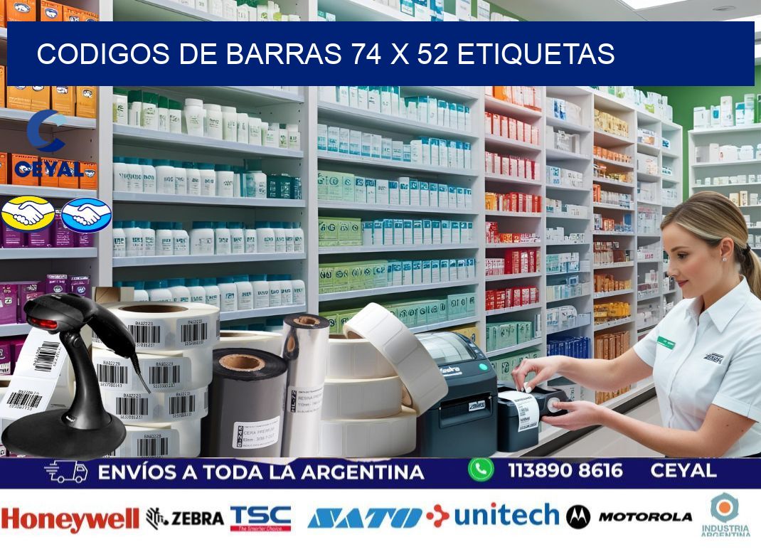 codigos de barras 74 x 52 etiquetas