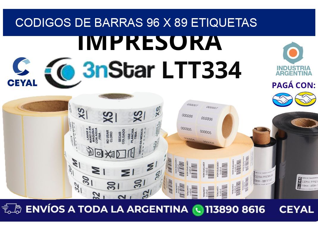codigos de barras 96 x 89 etiquetas