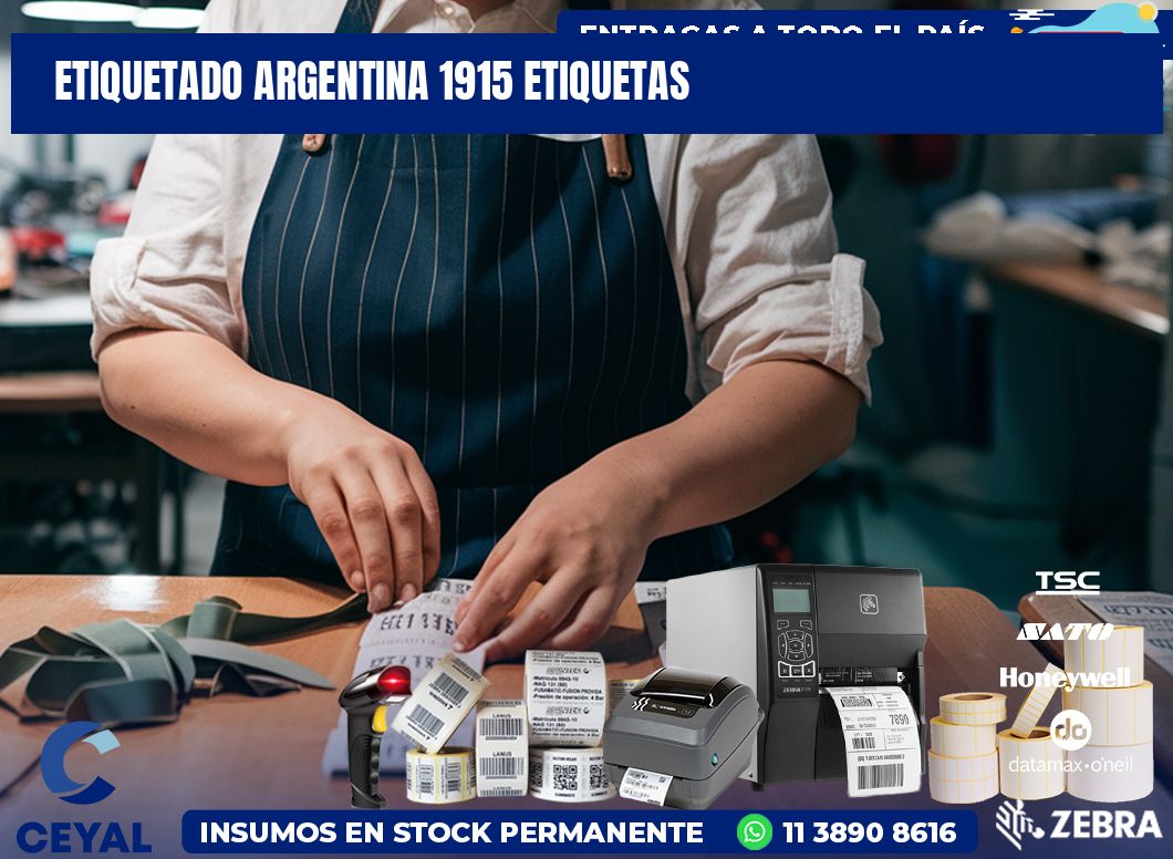 etiquetado argentina 1915 etiquetas
