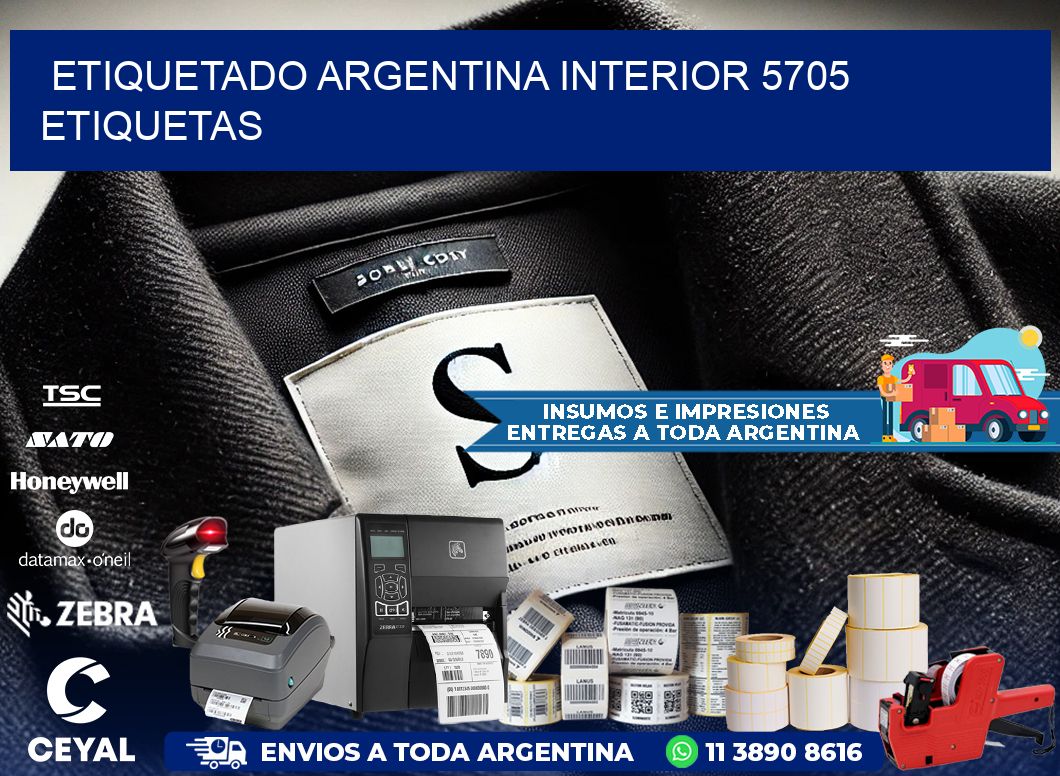 etiquetado argentina interior 5705 etiquetas