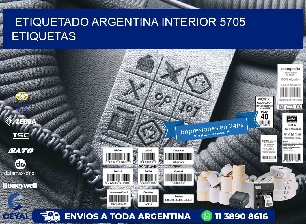 etiquetado argentina interior 5705 etiquetas