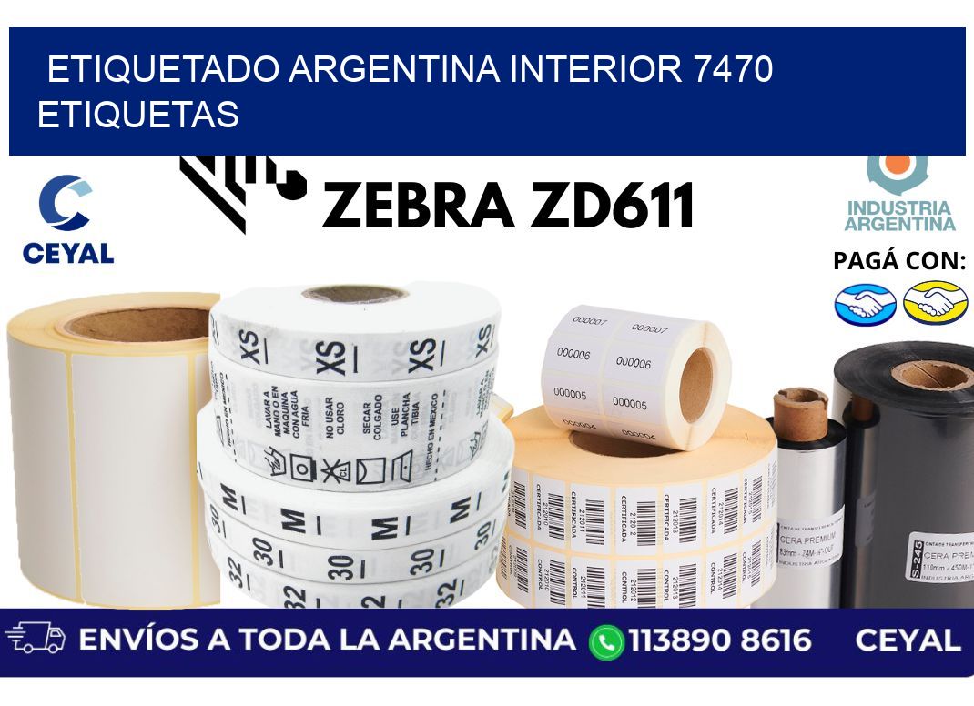 etiquetado argentina interior 7470 etiquetas