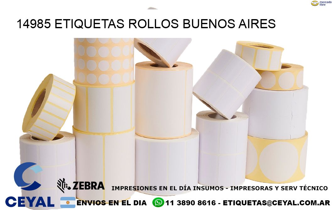 14985 etiquetas rollos buenos aires