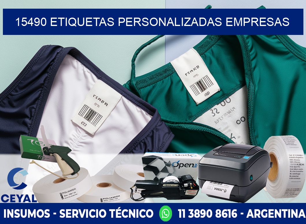 15490 Etiquetas personalizadas empresas