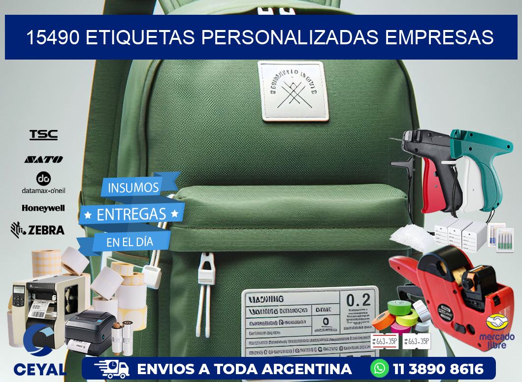 15490 Etiquetas personalizadas empresas