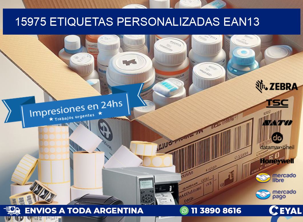 15975 Etiquetas personalizadas ean13
