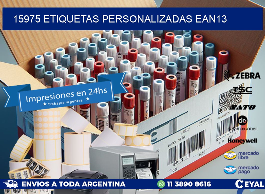 15975 Etiquetas personalizadas ean13