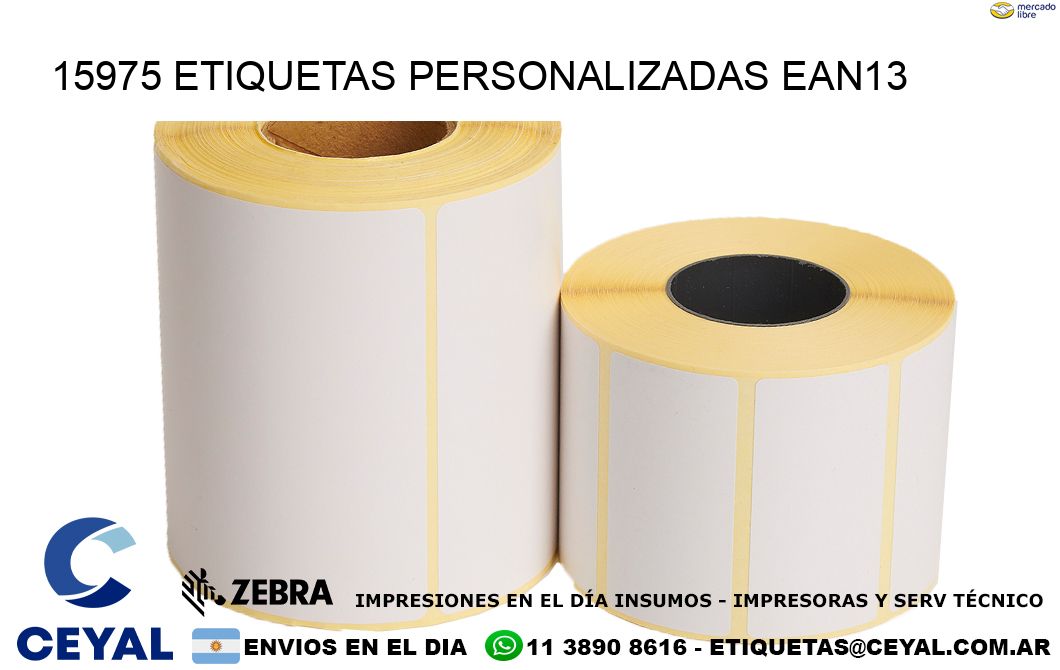 15975 Etiquetas personalizadas ean13