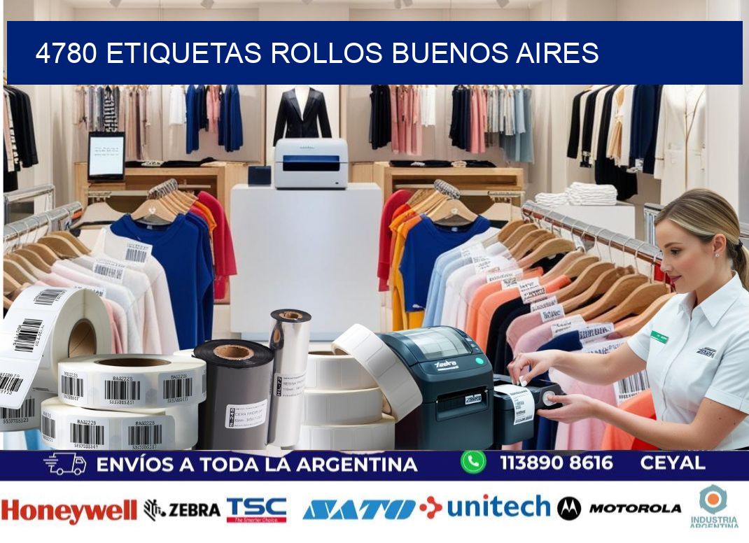 4780 etiquetas rollos buenos aires