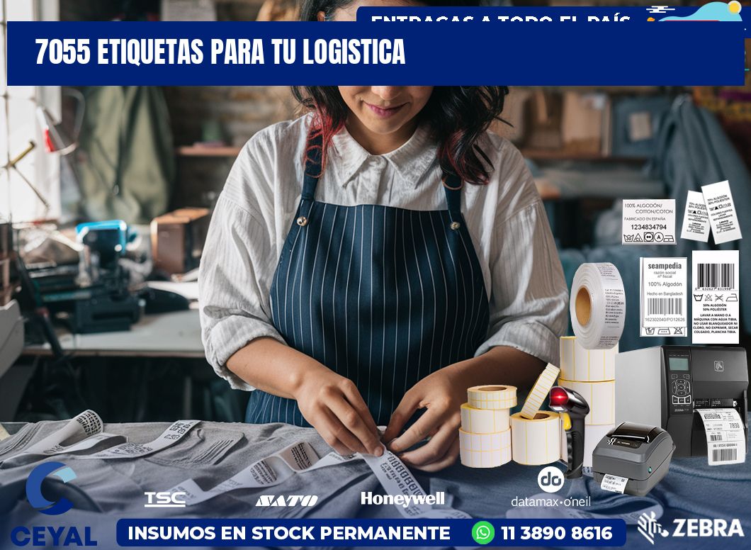 7055 etiquetas para tu logistica