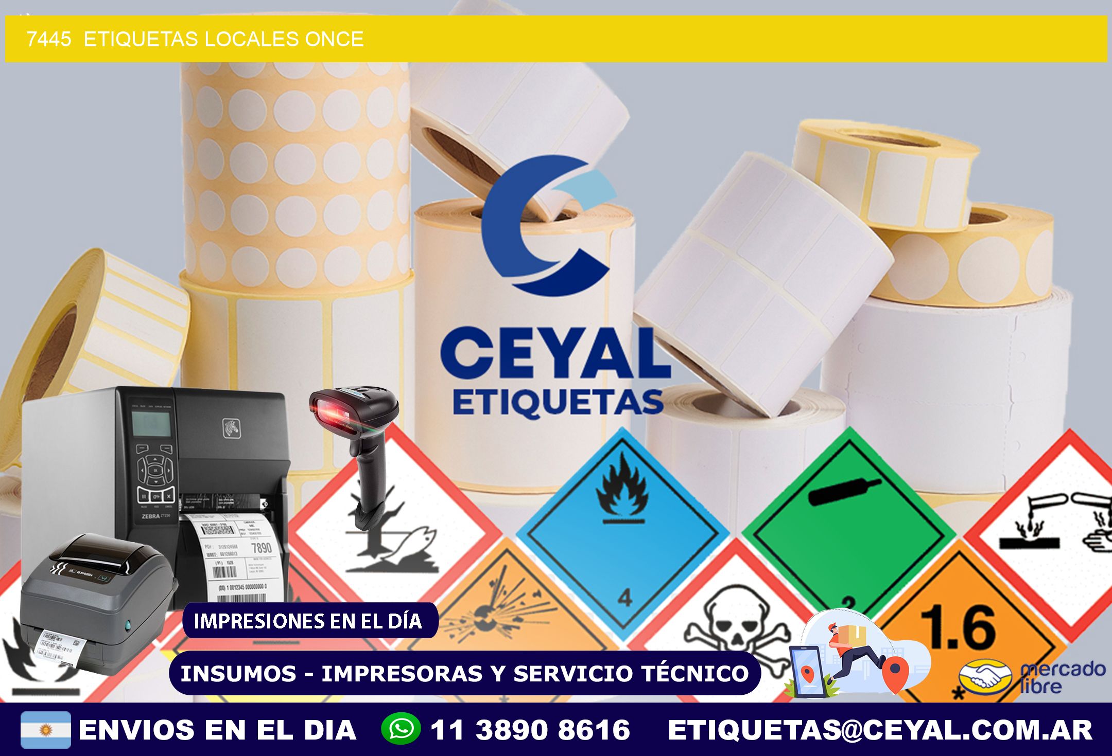 7445  etiquetas locales once