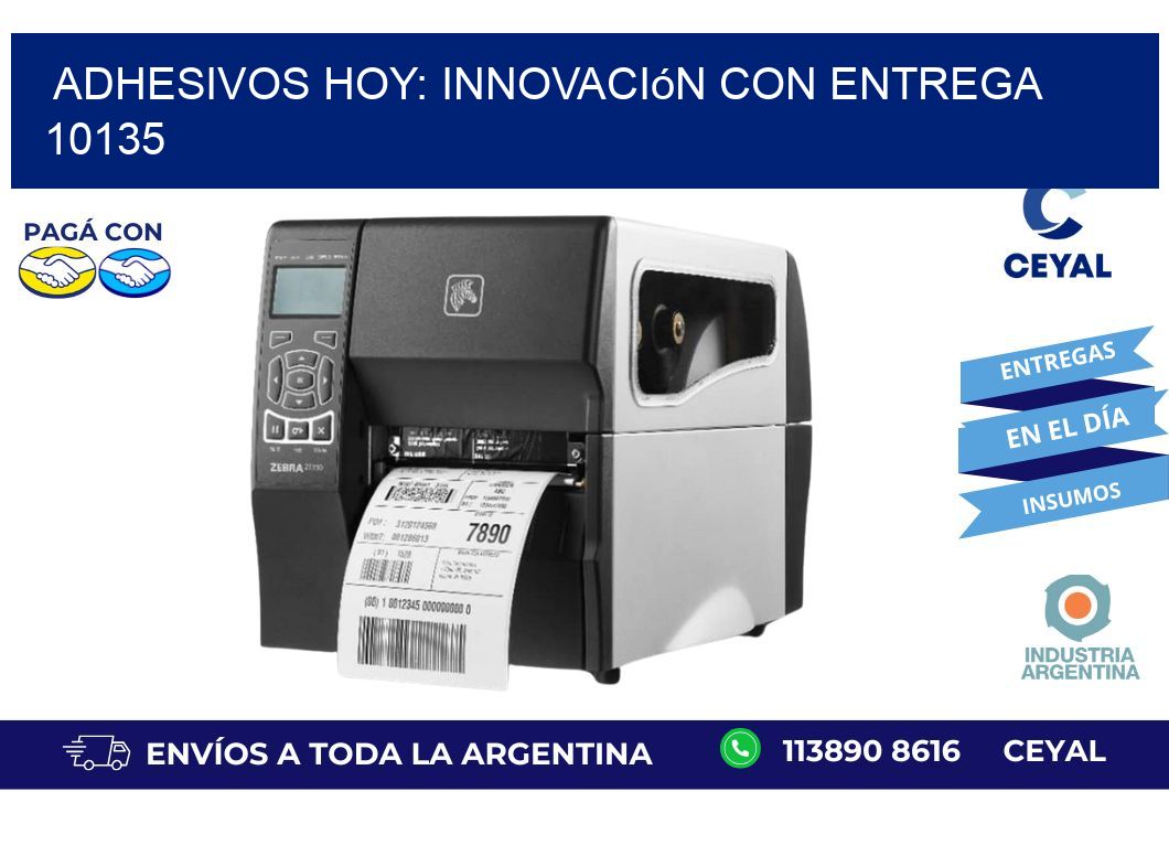 Adhesivos Hoy: Innovación con Entrega 10135