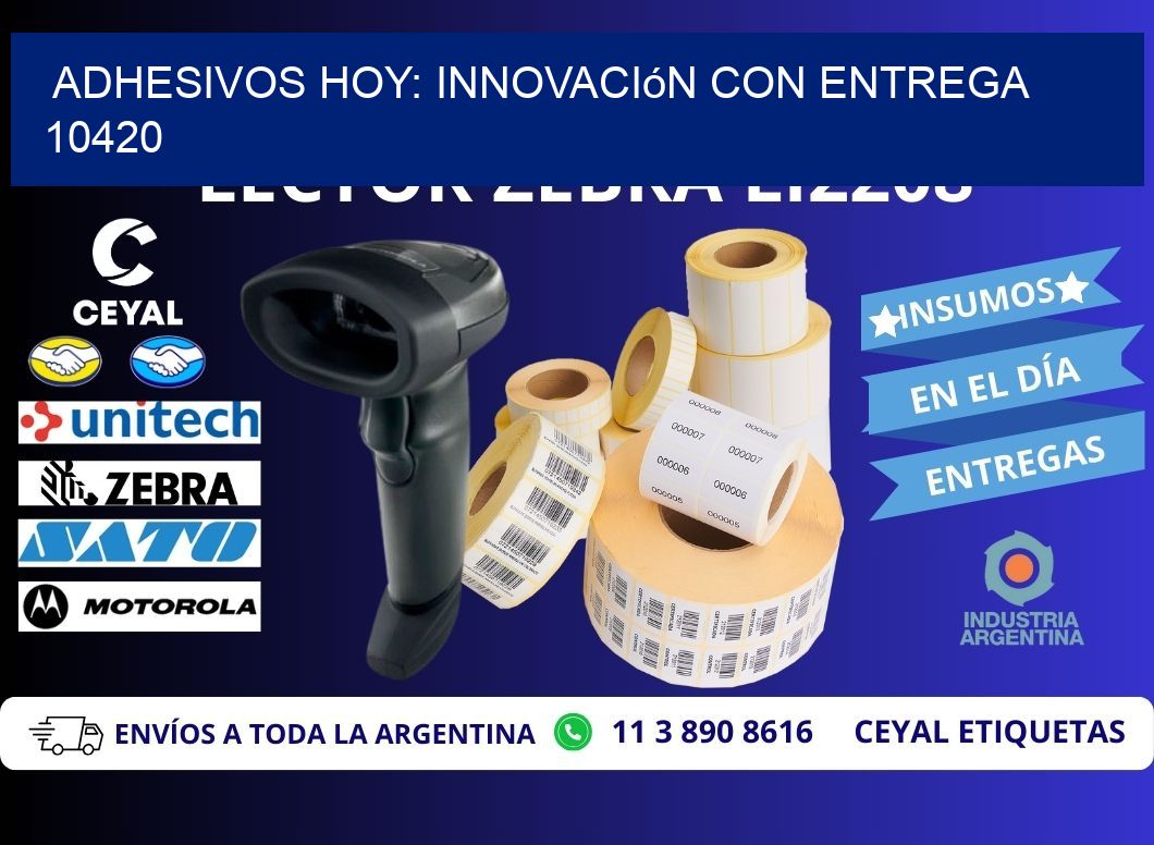 Adhesivos Hoy: Innovación con Entrega 10420