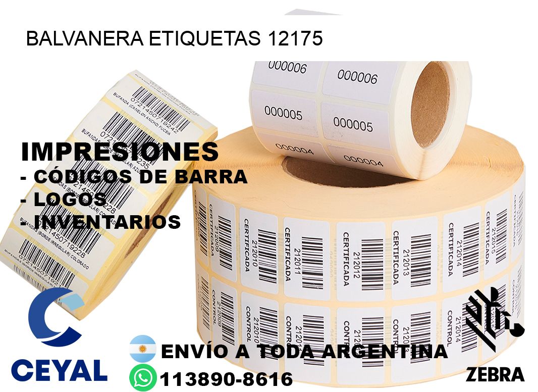 Balvanera etiquetas 12175