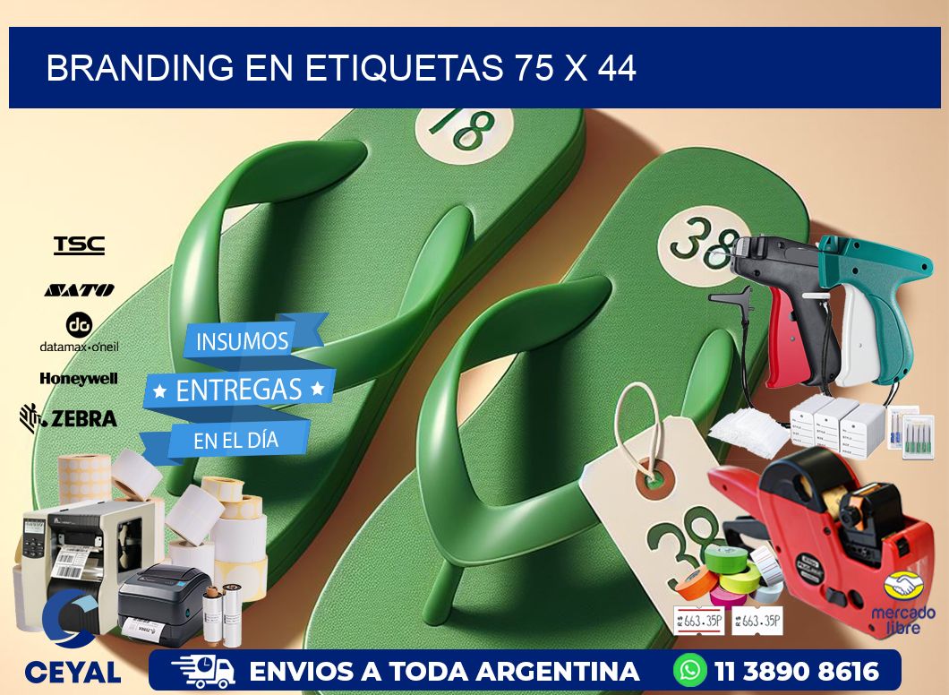 Branding en etiquetas 75 x 44