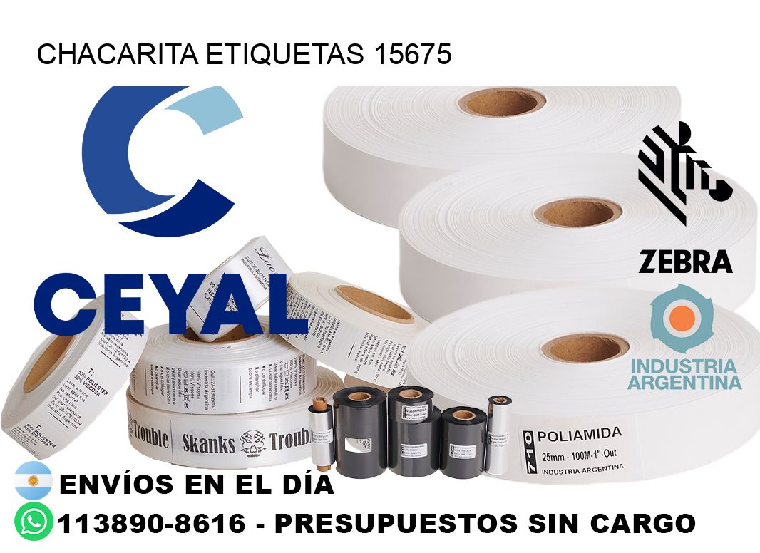 Chacarita etiquetas 15675