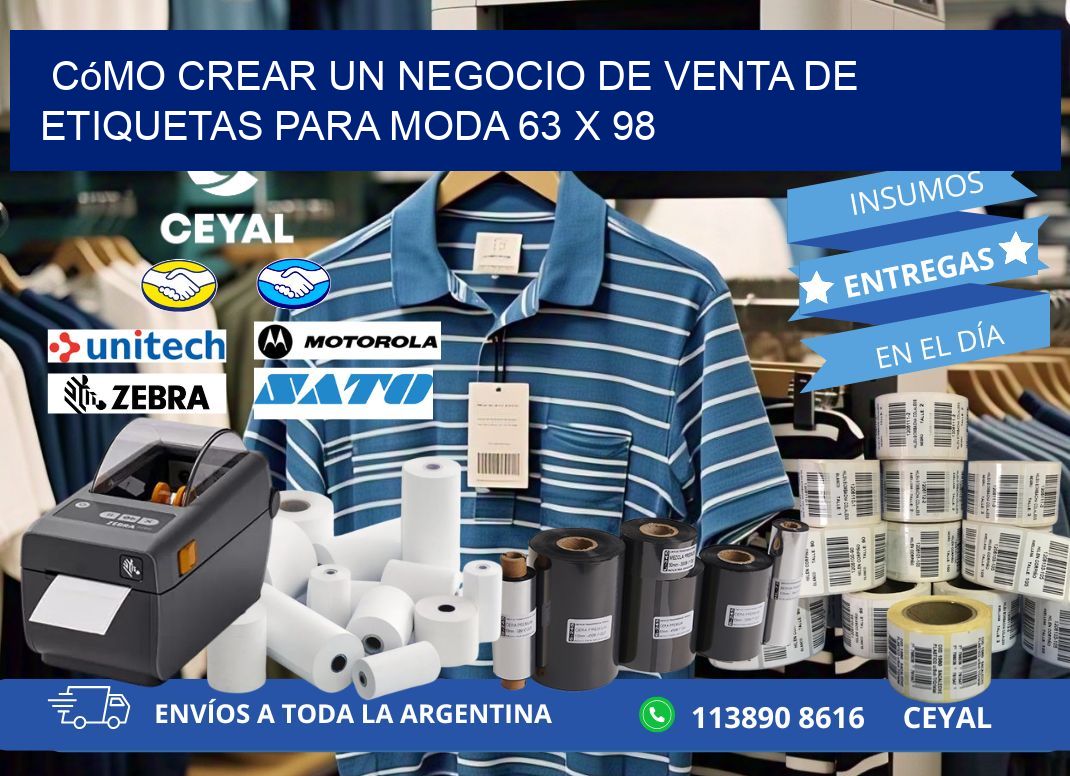 Cómo Crear un Negocio de Venta de Etiquetas para Moda 63 x 98