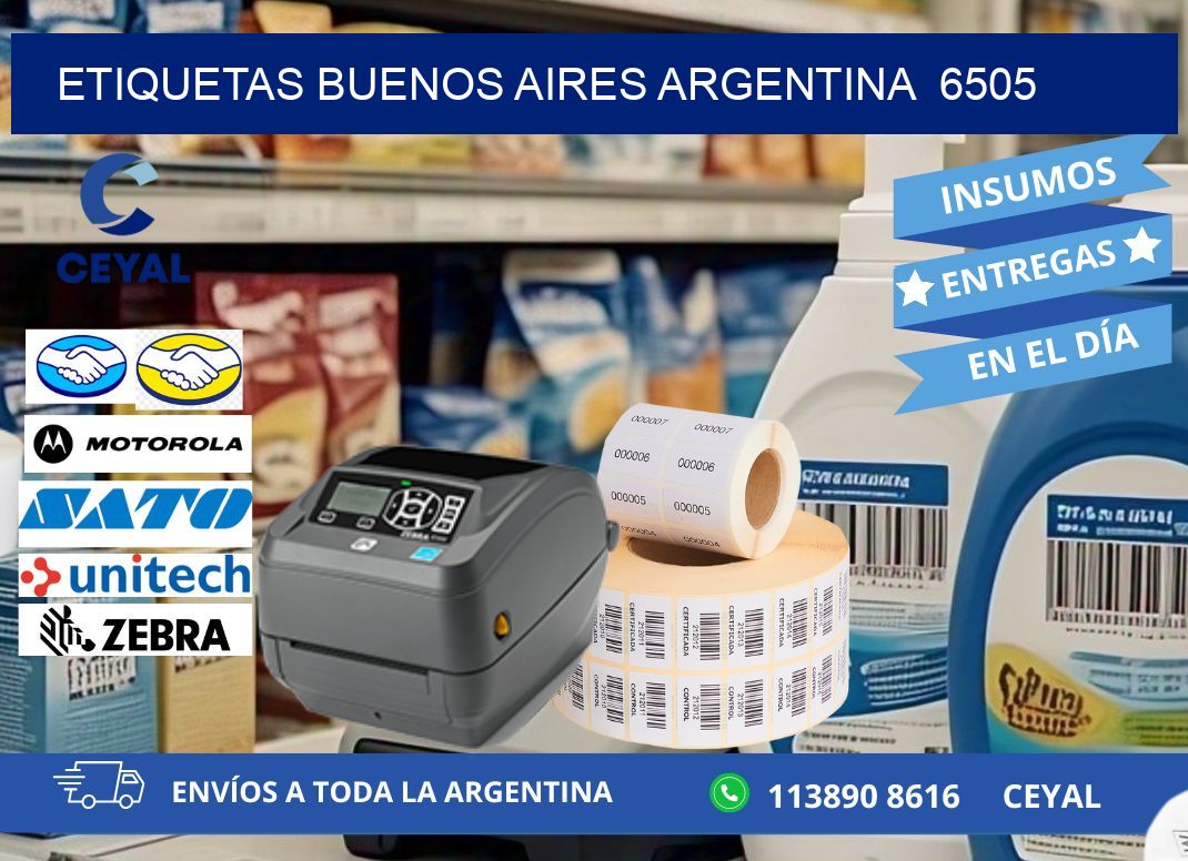 Etiquetas Buenos Aires Argentina  6505