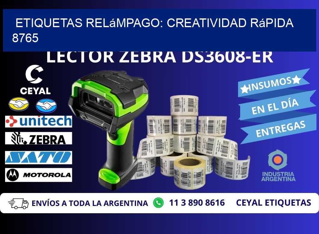 Etiquetas Relámpago: Creatividad Rápida 8765