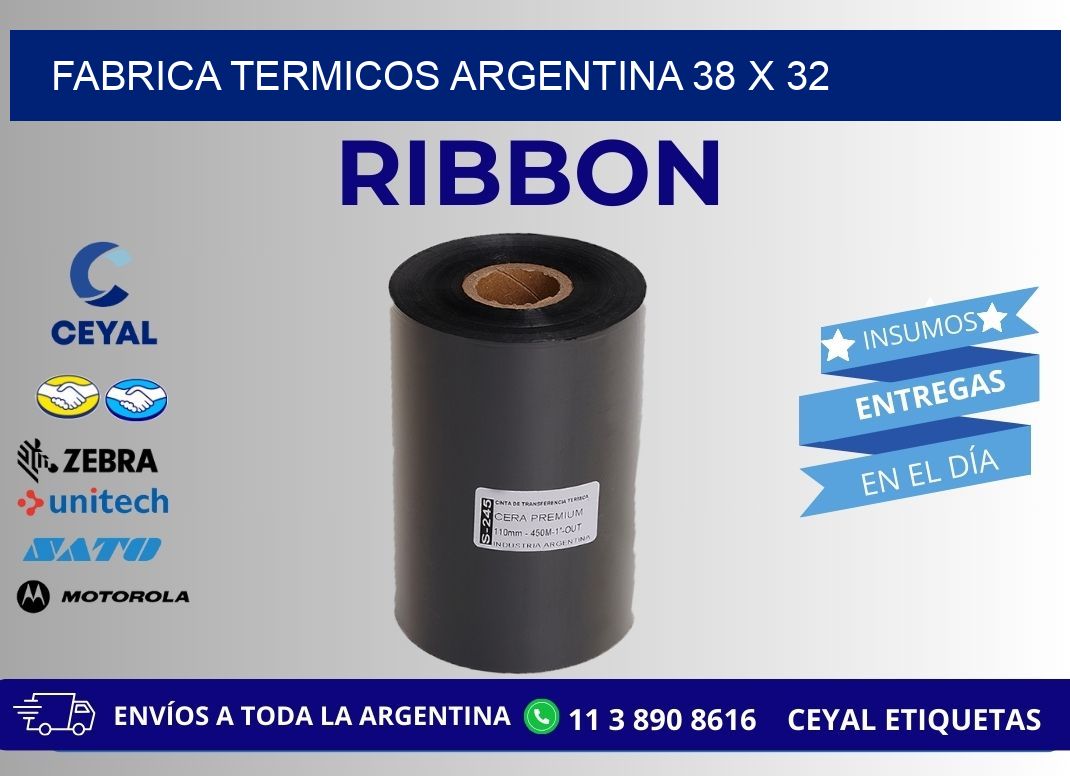 Fabrica TERMICOS ARGENTINA 38 x 32