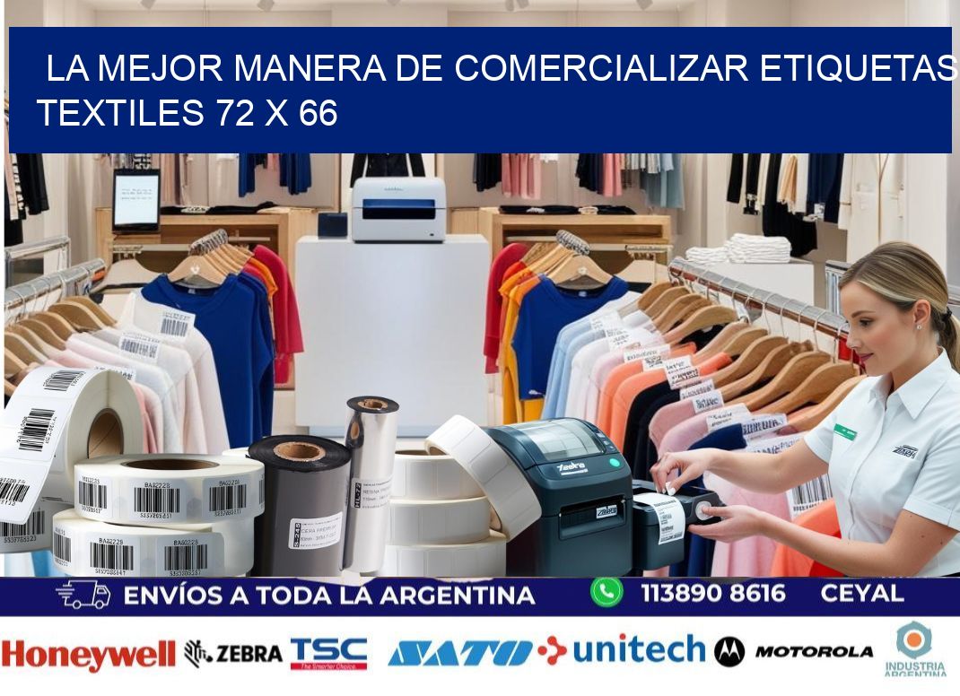 La Mejor Manera de Comercializar Etiquetas Textiles 72 x 66