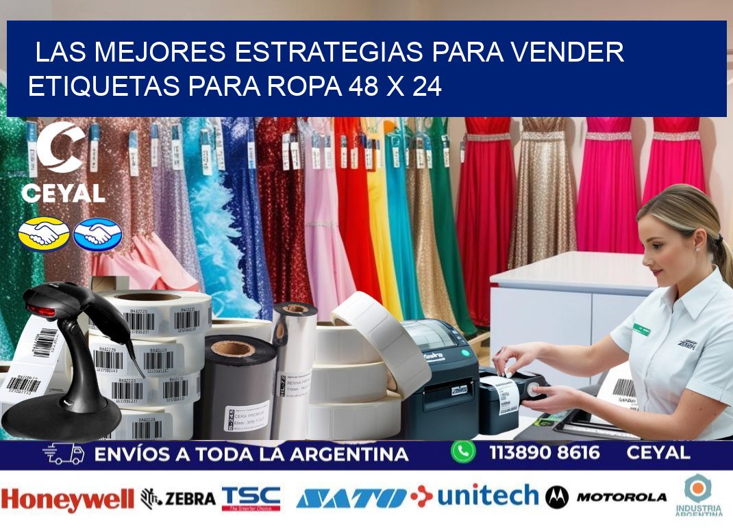Las Mejores Estrategias para Vender Etiquetas para Ropa 48 x 24