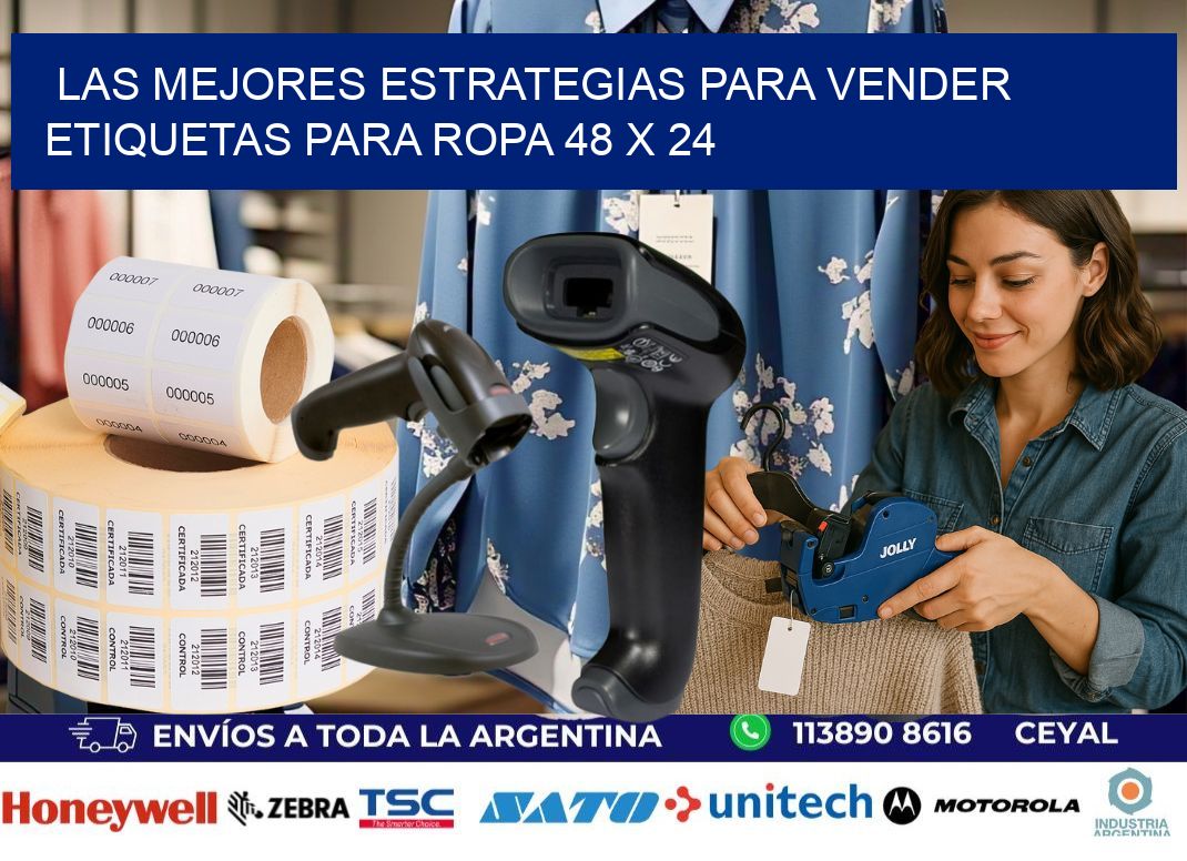 Las Mejores Estrategias para Vender Etiquetas para Ropa 48 x 24