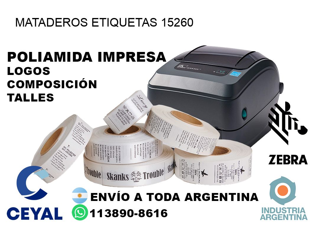 Mataderos etiquetas 15260