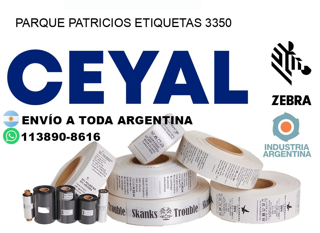 Parque Patricios etiquetas 3350