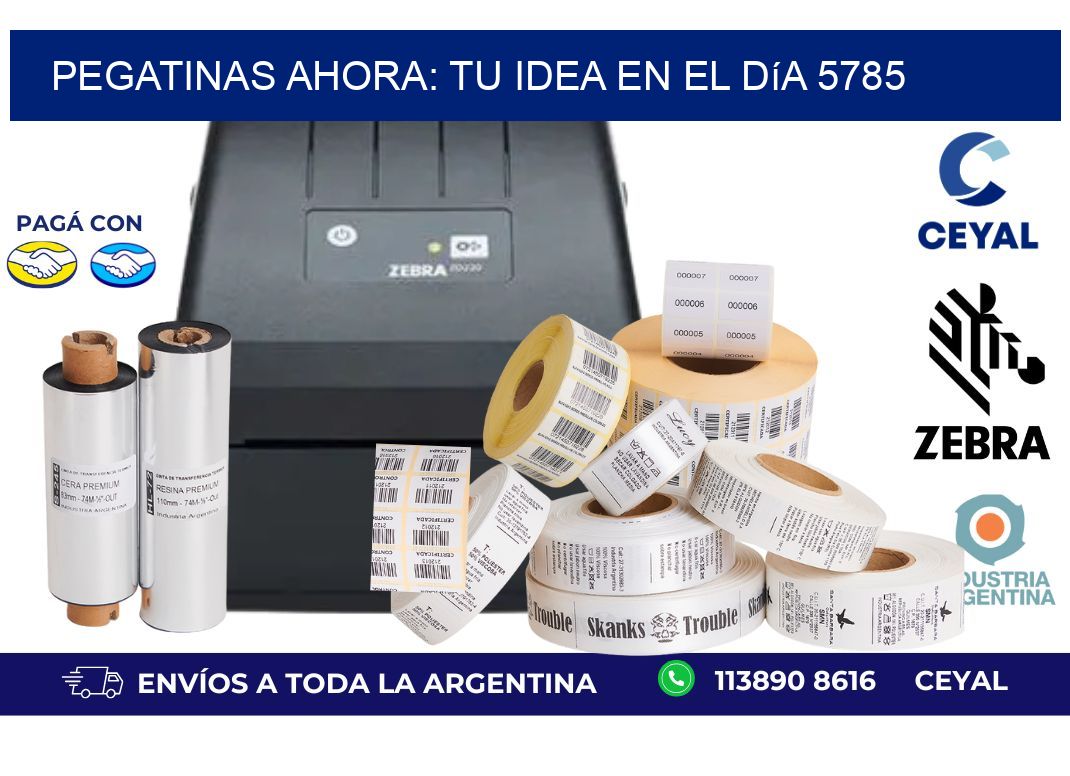 Pegatinas Ahora: Tu Idea en el Día 5785