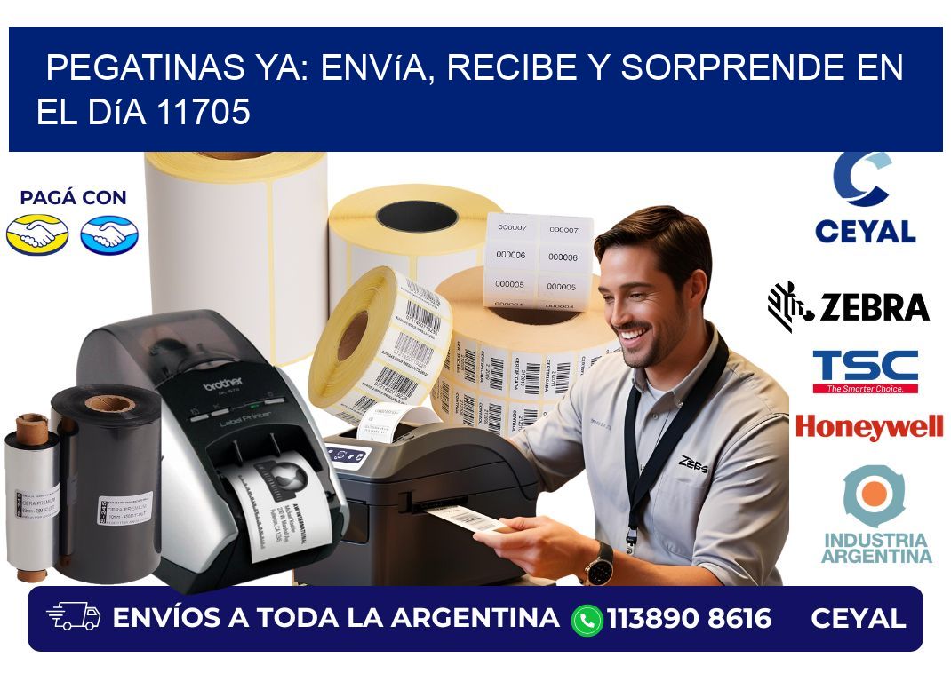 Pegatinas Ya: Envía, Recibe y Sorprende en el Día 11705