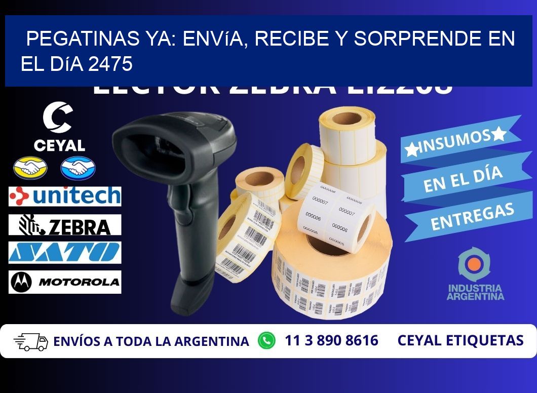 Pegatinas Ya: Envía, Recibe y Sorprende en el Día 2475