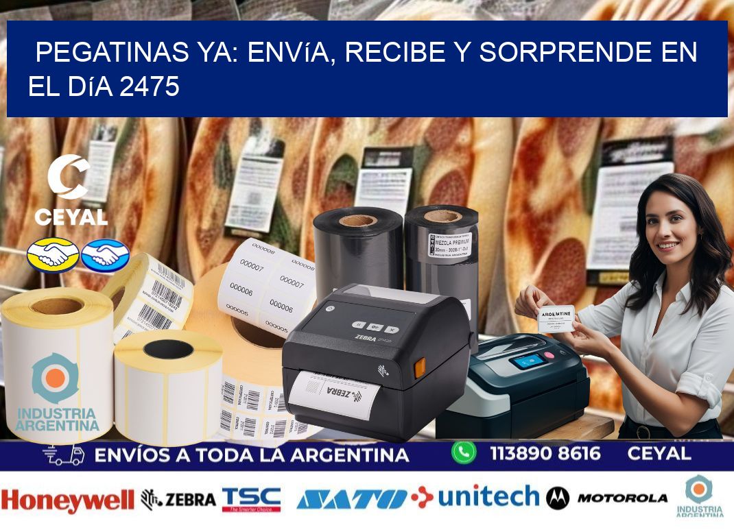 Pegatinas Ya: Envía, Recibe y Sorprende en el Día 2475