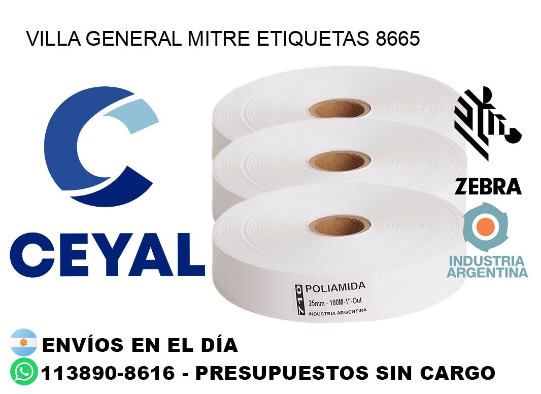 Villa General Mitre etiquetas 8665