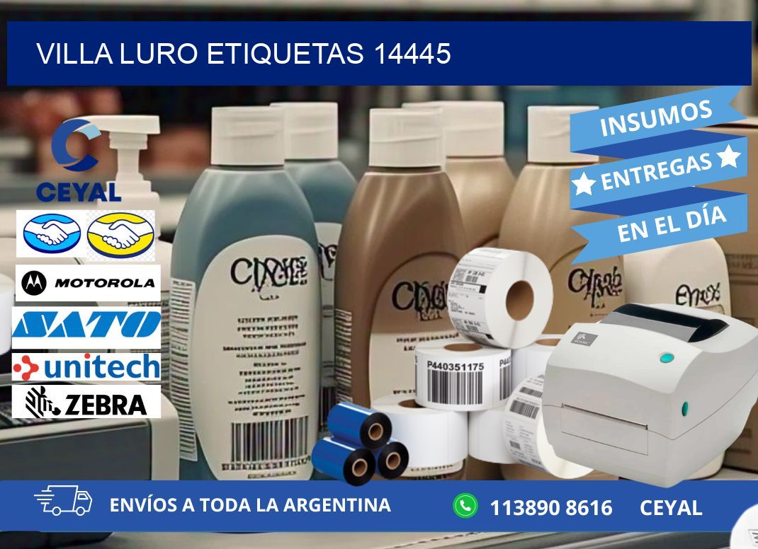 Villa Luro etiquetas 14445