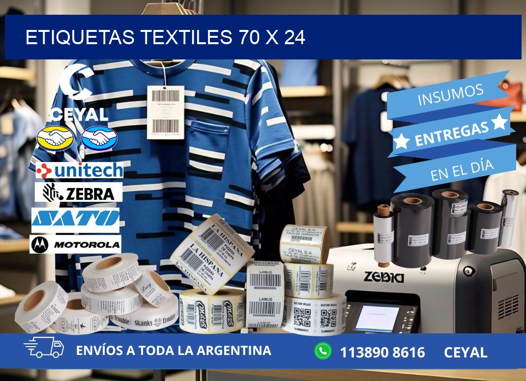 etiquetas textiles 70 x 24