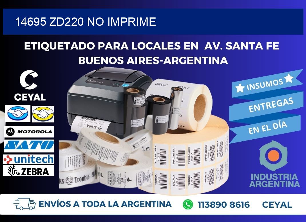 14695 ZD220 no imprime