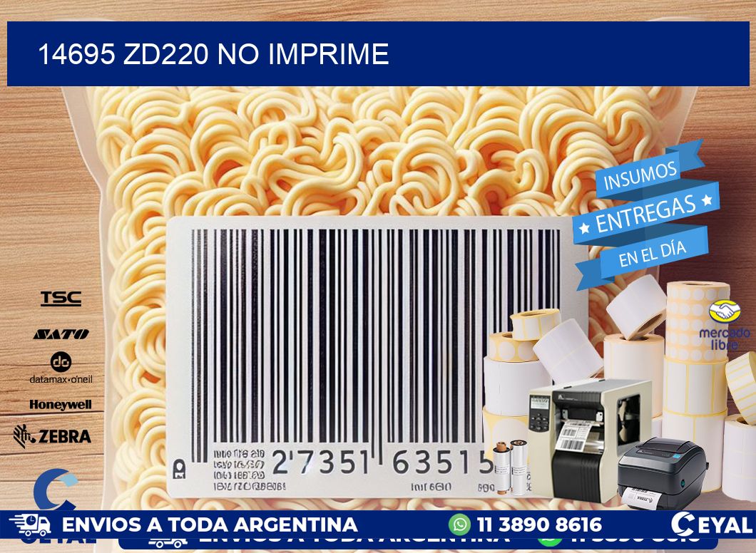14695 ZD220 no imprime