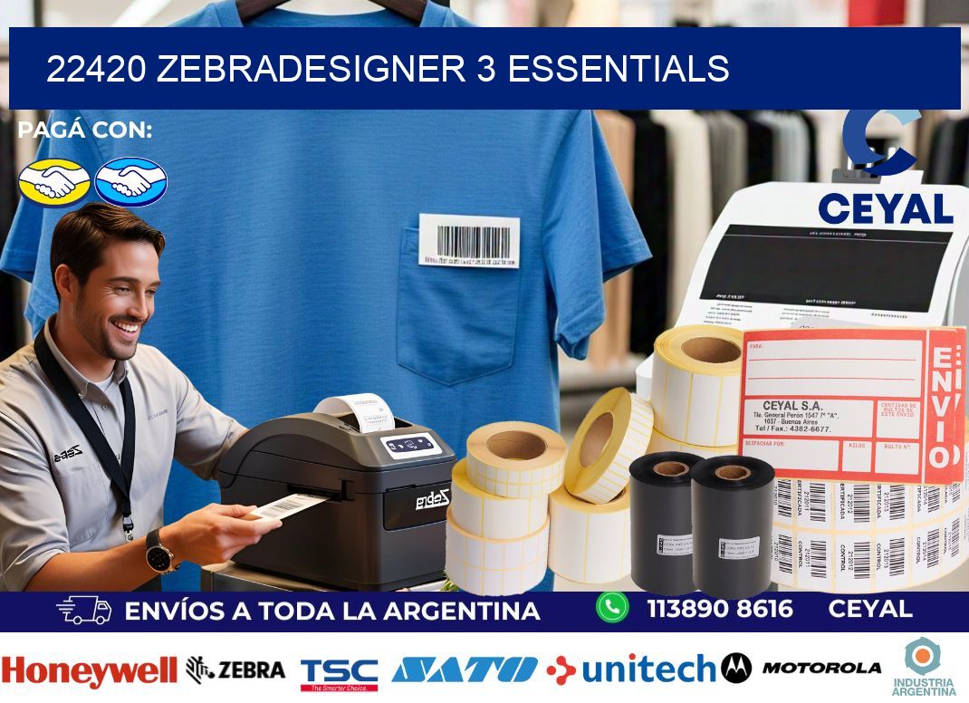 22420 ZebraDesigner 3 Essentials