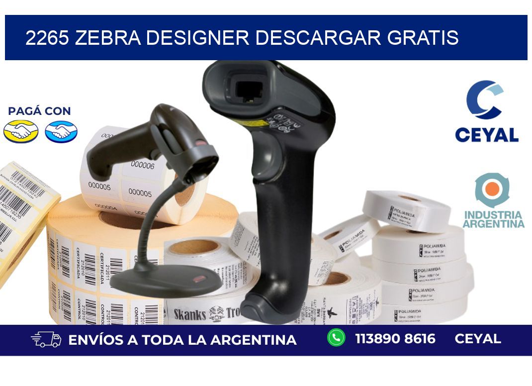 2265 Zebra Designer Descargar gratis