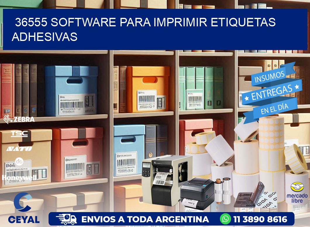 36555 software para imprimir etiquetas adhesivas