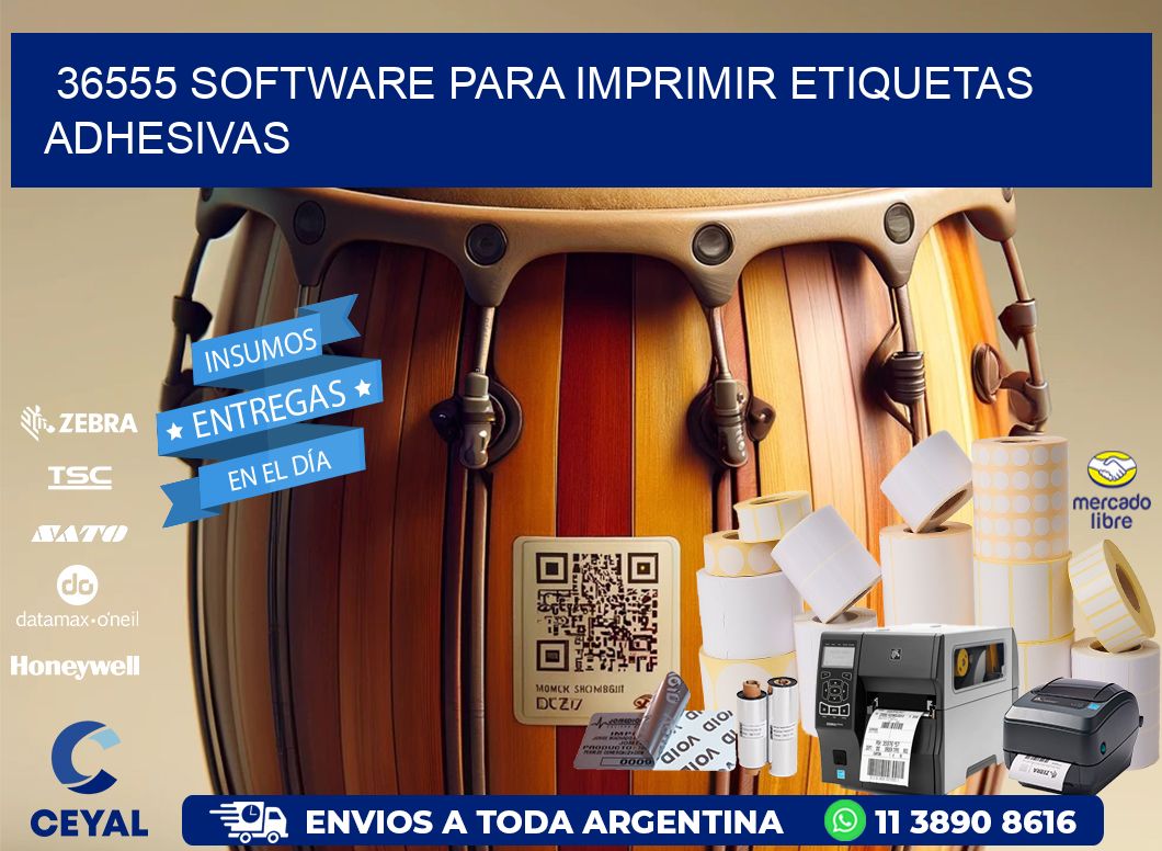 36555 software para imprimir etiquetas adhesivas