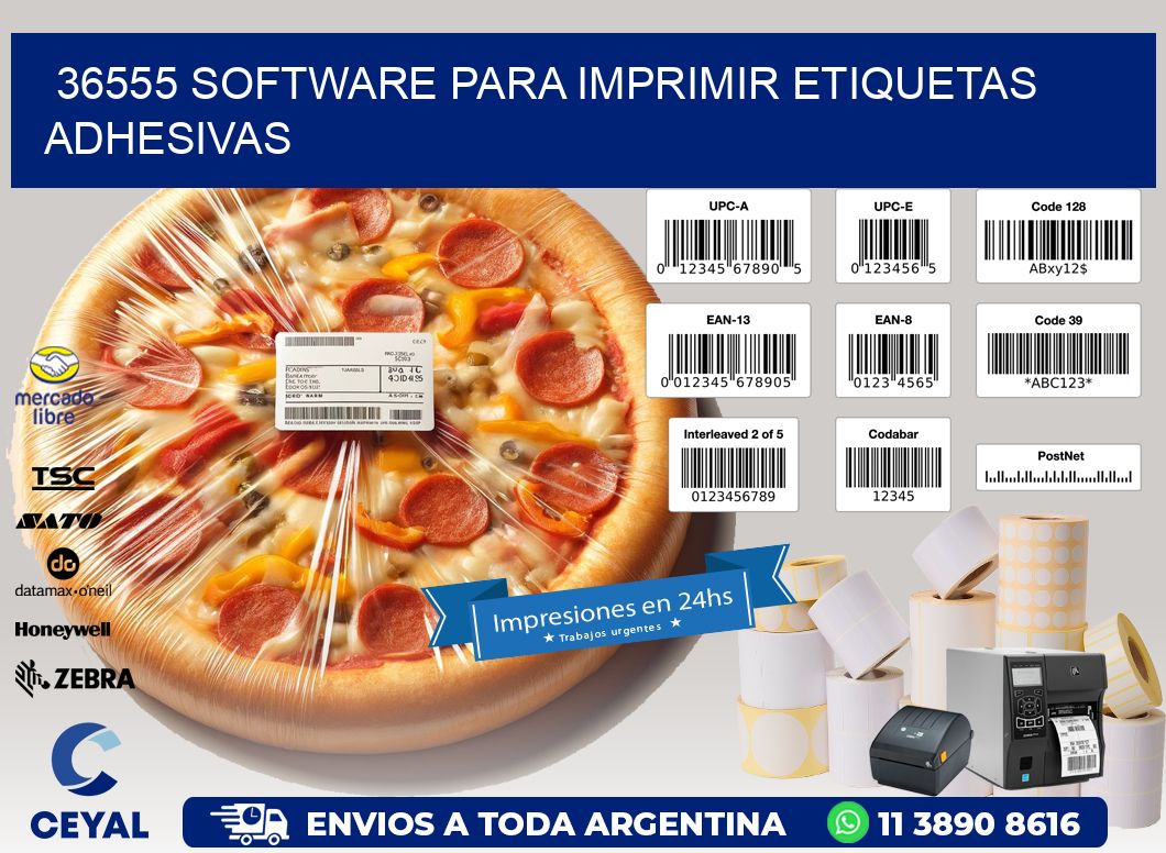 36555 software para imprimir etiquetas adhesivas