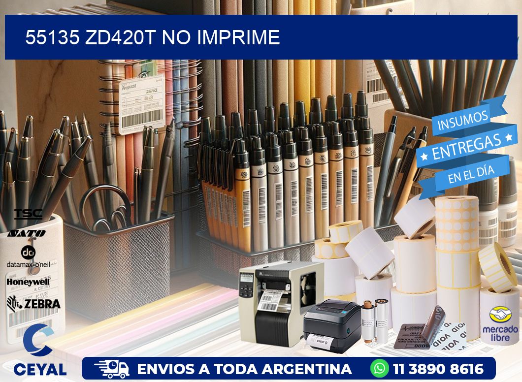 55135 ZD420t no imprime