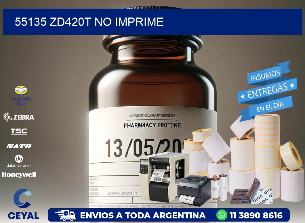 55135 ZD420t no imprime