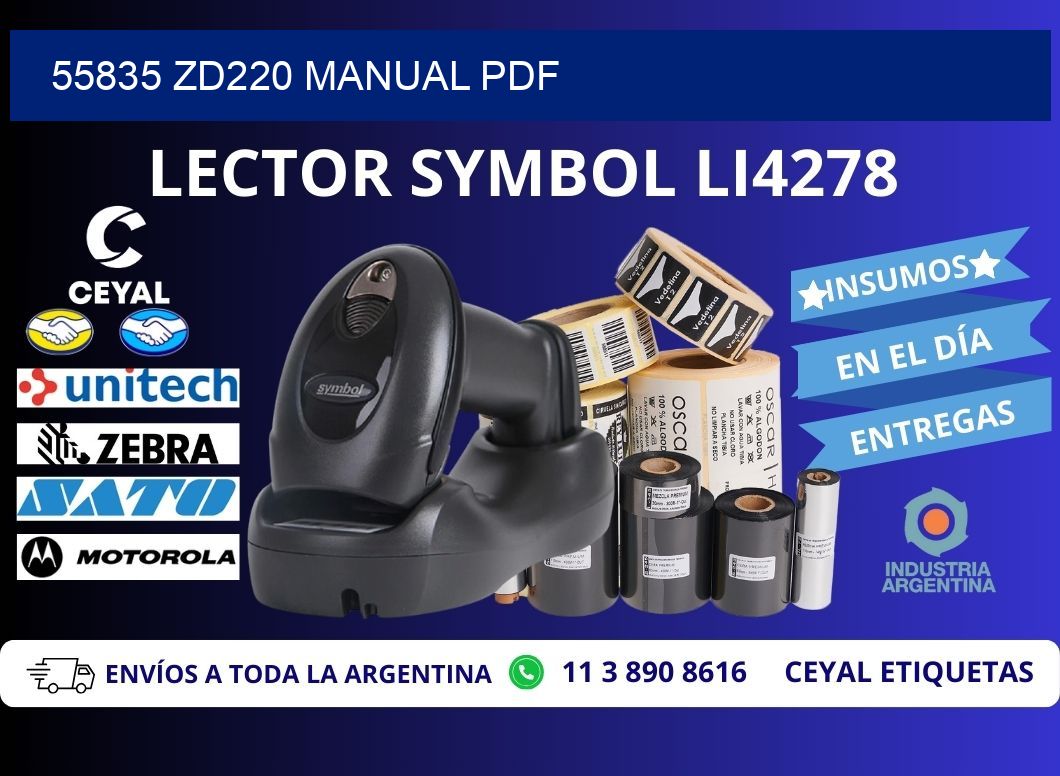 55835 ZD220 manual PDF