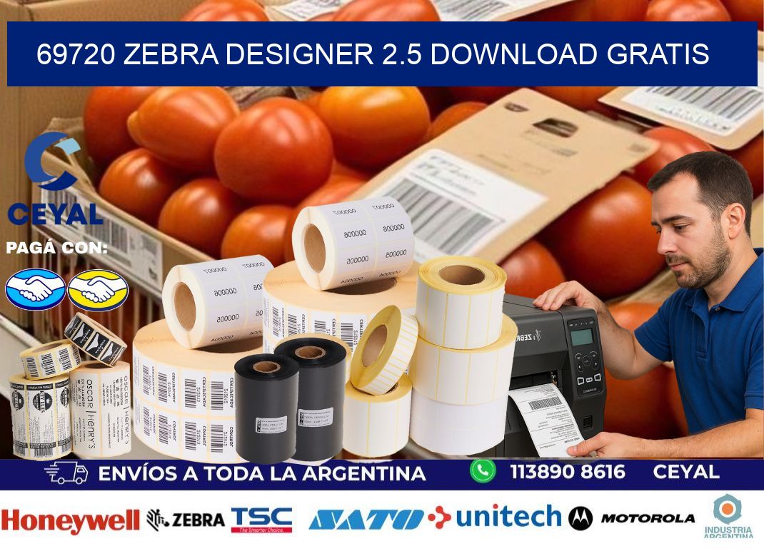 69720 Zebra designer 2.5 download gratis