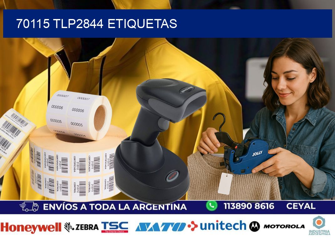 70115 TLP2844 etiquetas