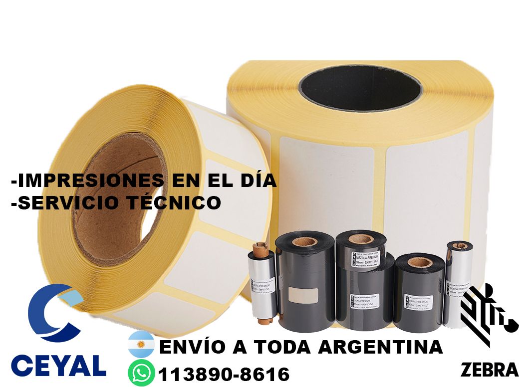 81260 etiquetas adhesivas blancas
